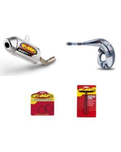 Fatty Exhaust Pipe Shorty Silencer & O-Ring Kit for KTM 250SX 2011-2014