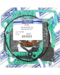 WSM Top End Gasket Kit For KTM 125 EXC / SX 02-06 29-822
