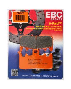 EBC 1 Pair V-Pad Semi-Sintered Touring Brake Pads MPN FA630V