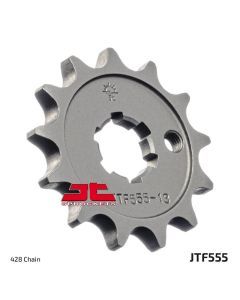 JT Sprockets Front Steel Countershaft Sprocket 13 Tooth 13T 428 Chain JTF555.13