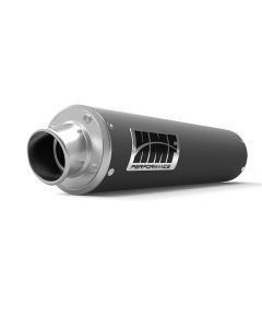 HMF Muffler Can-Am Outlander 1000 MAX 13-24 Gun Metal Performance Slip On Exhaust Turn Down End Cap