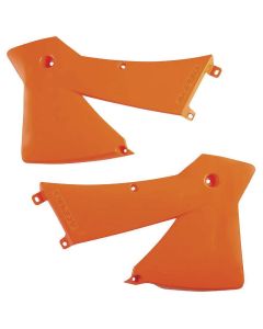 Acerbis Orange Radiator Shrouds for KTM - 2071380237