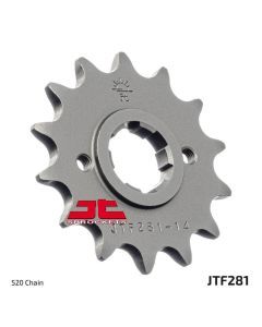 JT Sprockets Front Steel Countershaft Sprocket 15 Tooth 15T 520 Chain JTF281.15