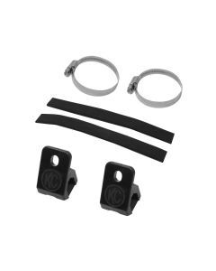 KC HiLiTES Bracket Set - Tube Clamp Light Mount - KC MTZ 40? - Rubber Sleeve - Pair - 1.5" - 2.0"