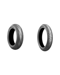 Bridgestone Battlax RS12 And T33 Tire Pair For Ducati Hypermotard 796 2010