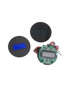 1955-56 Chevrolet VFD digital clock kit w/Blue and Teal Lenses