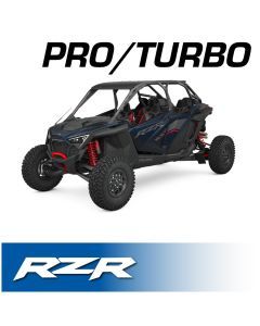 Rugged Radios Polaris RZR PRO XP - Turbo R - Pro R - Complete Communication Kit with Bluetooth Intercom and 2-Way Radio