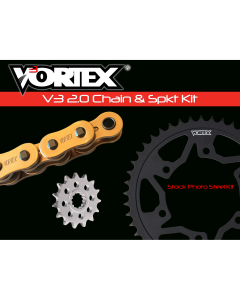 Vortex Gold GFRS G520SX3-114 Chain and Sprocket Kit 15-45 Tooth - CKG6134