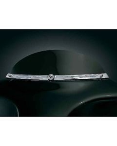 Harley FLHTI Standard 2003-2006Zombie Windshield Trim Chrome by Kuryakyn