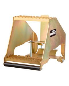 RETRAC HighRise Folding Rear Bumper Mount Entry Step (Fits 5", 6-1/2", 7-1/2" Bumpers)