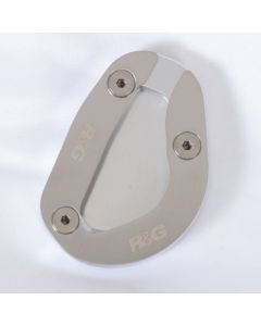 R&G Racing Silver Kickstand Shoe For 2013-2018 Kawasaki GTR1400 Concours