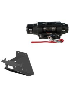 Viper 4500lbs V3 Winch Black Rope With Mount For Can-Am Maverick X3 2017-2021
