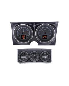 Dakota Digital 1967 Chevrolet Camaro HDX Analog Gauge kit With Console Gauges HDX-67C-CAC