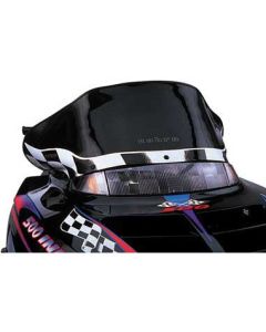 Powermadd Polaris Cobra Evolved Windshield Low Black 11320
