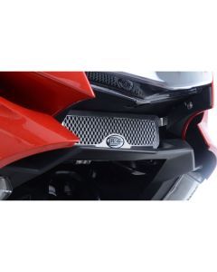 R&G Racing Black Oil Cooler Guard For 2017-2018 BMW K1600B
