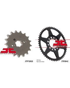 Front & Rear Sprocket Kit for YAMAHA DT175 E,F,G,H-USA 77-81 JT Sprockets