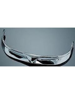 KURYAKYN CHROME FRONT FENDER TIP TRAILING EDGE FOR 1990-2017 HARLEY FAT BOY 9014