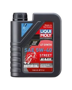 Liqui Moly 1L Synthetic 4T 5W40 Motorbike Street Race Motor Oil 20074