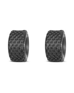 Set of 2 QUADBOSS QBT739 Rear Tires 22x11-10 4-ply