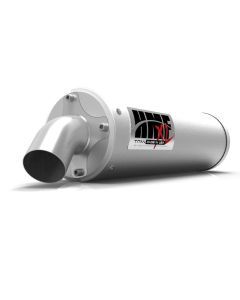 HMF Muffler Yamaha Wolverine X2/X4 18-25 Stainless Titan-XL Slip On Exhaust Billet End Cap