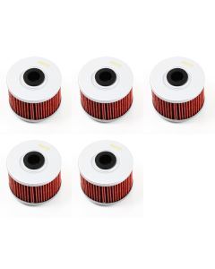 Set of 5 Hi Flo - Oil Filter Hf112