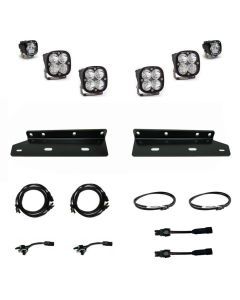 Baja Designs Fog Pocket Light Kit S1 Series Multi Pattern Clear Lens For Ford F-150 Raptor 2021-2023 448056