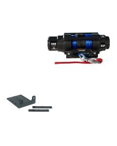 Viper 6000lbs V3 Winch Blue Rope With Mount For Kubota RTV900 2009-2022 V36000SE_BL