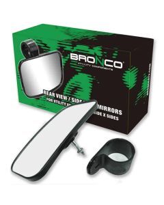 Center Mirror Universal UTV Off Road Large Adjustrable Wide Rear Clear View