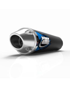 HMF Muffler Honda TRX 700XX 08-09 Black Competition Slip On Exhaust Euro End Cap
