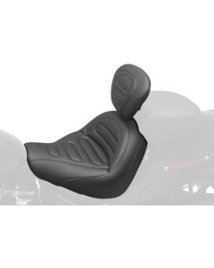Mustang Standard Touring Seat With Backrest Black 79334