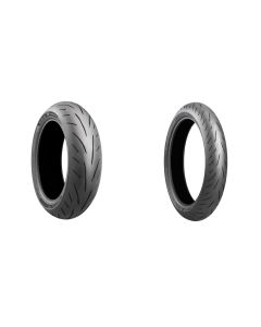 Bridgestone Battlax S23 And S22 Tire Pair For Triumph Thruxton 1200 / R / TFC 15-19