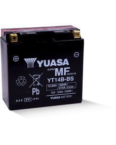 Yuasa Maintenance Free YT14BBS 12 Volt Battery YUAM624B4