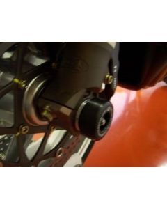 R&G Racing Black Fork Protectors For 2001-2006 Kawasaki ER-5