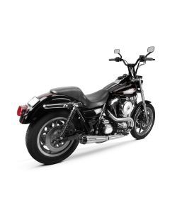 Two Brothers 2-Into-1 Comp-S Exhaust Stainless w/Carbon Fiber Tip for 90-93 FXR