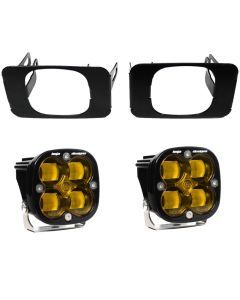 Baja Designs Fog Pocket Light Kit Squadron Series SAE Pattern Baja Amber Lens 447718