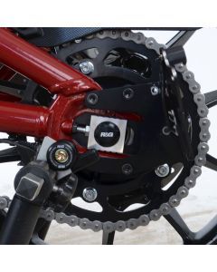 R&G Racing Black Spindle Blanking Plate Kit LHS For 2019-2024 Indian Motorcycles FTR1200