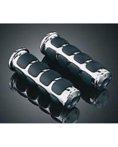 Kuryakyn Motorcycle Specific Chrome ISO Grips