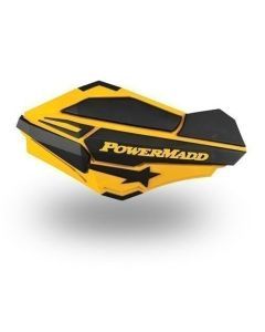 Powermadd Sentinel Handguards Guards Kit Snowmobile Snow Ski Doo Yellow Summit