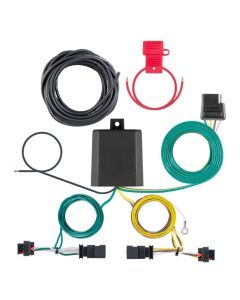 Curt Custom Wiring Harness, 4-Way Flat Output fits Select Jeep Compass