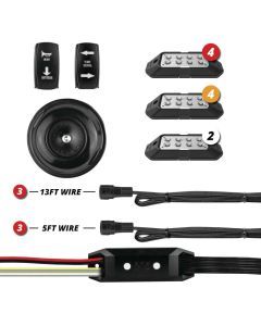 XK Glow 10 Piece Plug-And-Play Street Legal Conversion Kit - XK-DT-ADV