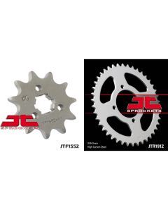 Front & Rear Sprocket Kit for YAMAHA YTM200 K,L,N-Tri Moto 83-85 JT Sprockets