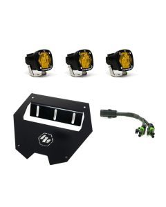 Baja Designs Lower Fascia Light Kit S1 Series Wide Cornering Pattern Baja Amber Lens 448099