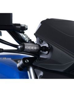 R&G Racing Black Indicator Adapters For 2017-2024 Suzuki GSX-S125 FAP0023BK