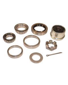 Trailer Bearing Repair Kit for Axles With a 1-3/8" to 1-1/16" Tapered Spindle W/EZ Lube Cap