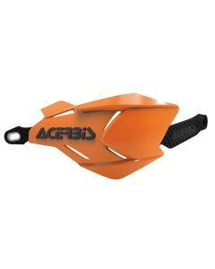 Acerbis Orange/Black X-Factory Handguards - 2634661008