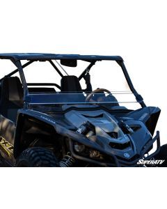 SuperATV Yamaha YXZ Half Windshield HWS-Y-YXZ-001-75