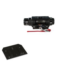 Viper 6000lbs V3 Winch Black Rope With Mount For Arctic Cat 400 2005-2008