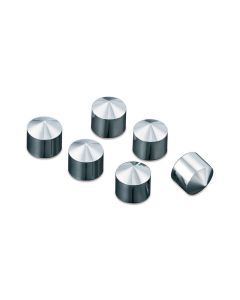 KURYAKYN CHROME ROCKER BOX BOLT COVERS 1999-2017 HARLEY DAVIDSON TWIN CAMS 8693