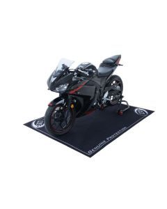 R&G Racing Black Motorcycle Workshop Mat 2m x 1.15m For 2004-2010 Aprilia RSV1000R