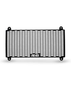 R&G Racing Matt Black PRO Radiator Guard For 2017-2024 Kawasaki Ninja 650 EX650